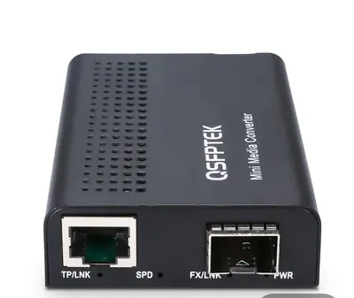 Mini Media Converter 10/100/1000/10GBase-TX TO 10GBase-FX • $68