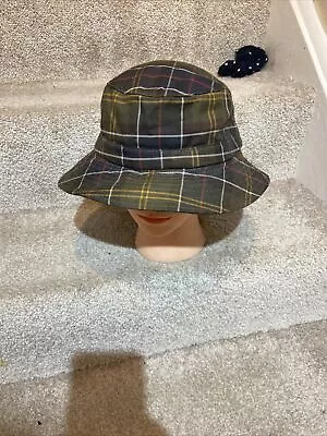 Barbour Tartan Bucket Hat Xl • £9.99