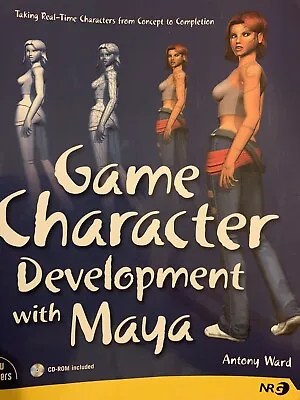 Game Character Development Using Maya Software Antony Ward No CD 2005 Book  • $8.45