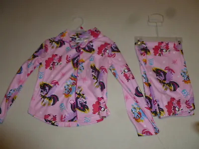 New My Little Pony The Movie Girl Pajamas Twilight Sparkle Rainbow Dash Size 4/5 • £15.83