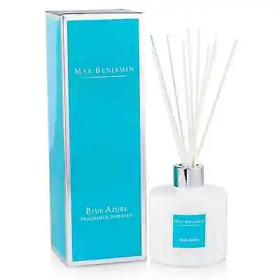 Max Benjamin Blue Azure Luxury Diffuser Home Fragrance Oil Diffuser NEW • $44.05