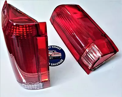 Ford F100 F150 87-96 Tail Light Pair L+r For Tub F150 F250 (with Amber Globe) • $130