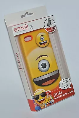 Emoji Brand Yellow One Eyed Smiley Iphone 5c Case Sleeve Dual Protection Minion • $9.99