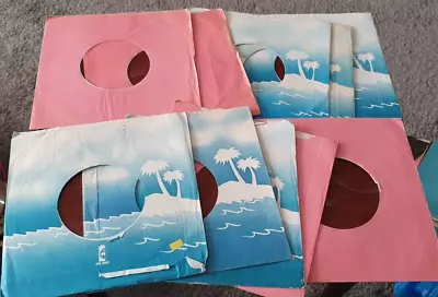 10 Original Island Company Sleeves For 7  Singles Bundle Job Lot • £0.99