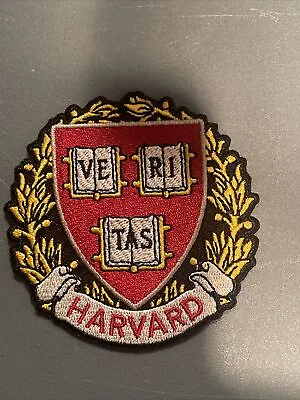 Harvard University Vintage Embroidered Iron On Patch App  3” • $6.59