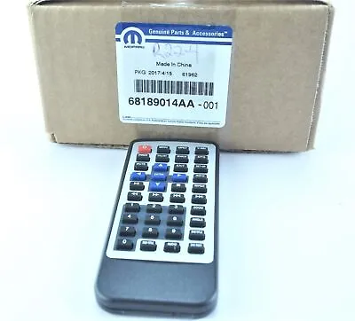 Genuine OEM 68189014AA Mopar Wireless Infrared Remote • $36.99
