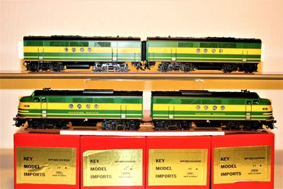 $6000 • Buy Mint New Key Model Imports O Scale Brass Western Pacific Wp(delivered) Ft Abba