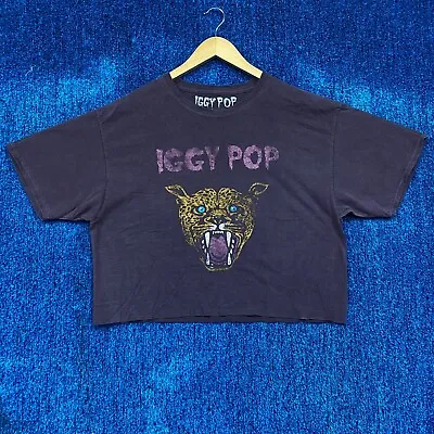 Iggy Pop Real Wild Child Punk Rock Crop Top M/L • £24.11