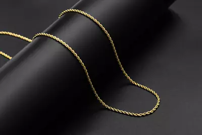 9ct Yellow Gold Rope Chain 1.7g • £120
