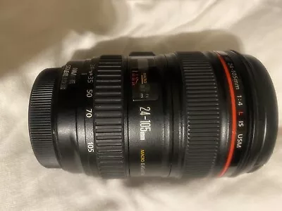 Canon EF 24-105mm F/4L IS USM Standard Zoom Lens • $255