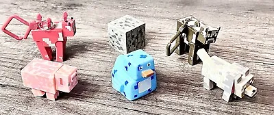 Lot Of Minecraft Backpack Keychains & Figurines • $10.90