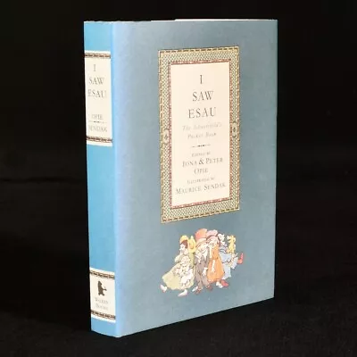 1992 I Saw Esau Signed First Edition Maurice Sendak Iona Peter Opie Dust Wrapper • $188.86
