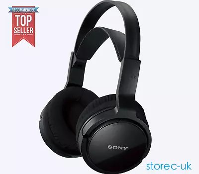 £29.99 • Buy Original Sony MDR-RF811RK Wireless Rechargeable Stereo Headphones TV Hi-Fi