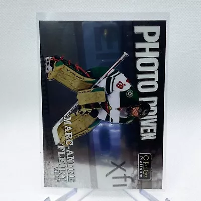 2022-23 O-Pee-Chee Platinum Marc-Andre Fleury Photo Driven #PD-10 Minnesota Wild • $3