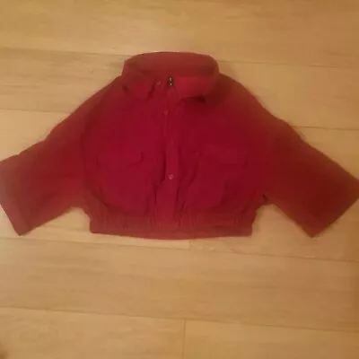 $4.88 • Buy Bnwt Ladies Zaful Burgundy Corduroy Cropped Top Size XL