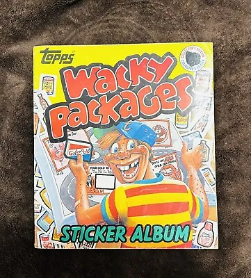 1982 TOPPS WACKY PACKAGES STICKER ALBUM Acceptable Condition • $10.99