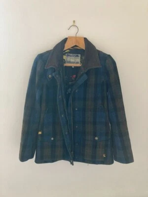 £20 • Buy Joules Size 10 Women's Field Coat Wool/Tweed, Lined,Used Very Good Condition