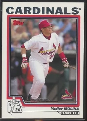 YADIER MOLINA RC - 2004 Topps Baseball - #324 - St Louis Cardinals - Nice • $1.25
