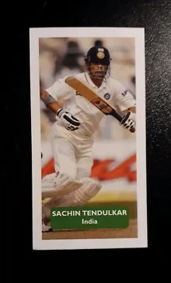 Cricket - INDIA - SACHIN TENDULKAR - Score Champions Of World Sport Trade Card  • £1.99