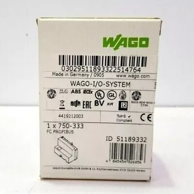 New In Box 750333 WAGO 750-333 Buscoupler DeviceNet Module PLC Adapter 750-333 • $177.79