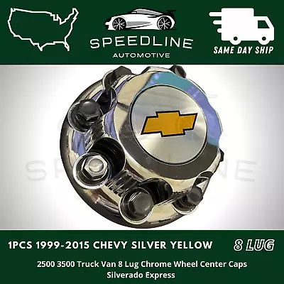 00-08 Chevy Silverado 2500 HD Truck Chrome Center Caps 16  8 Lug Wheel USA SELL • $18.99