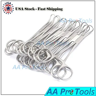 12 Pieces BACKHAUS TOWEL CLAMPS 5.5  Surgical Dental Veterinary Instruments • $20.10