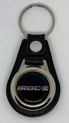 High Quality %100 Leather RETRO KEYCHAIN For BLACK AND GOLD IROC-Z • $31.54