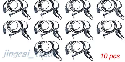 Wholesale 10 X PTT Earpiece Earphone For Yaesu Vertex Radio VX-160 VX-3R FT-60R • $39.59