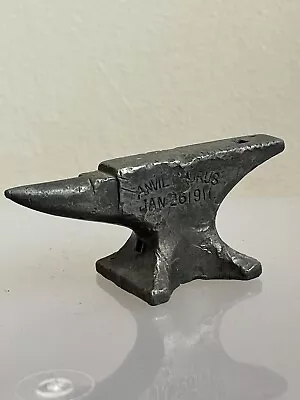 Antique Miniature Anvil Marked “ANVIL CHORUS JAN 26 1911” - Rare • $125