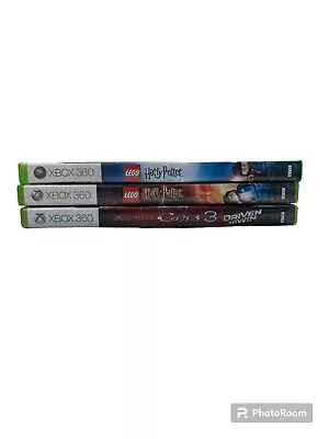 Xbox 360 Kids Game Bundle - 3 Games - Harry Potter Lego - Disney Pixar Cars 3 • $24.99