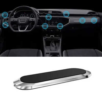 Car Strip Shape Magnetic Phone Holder Stand Accessorie For IPhone Magnet Mount • £3.86