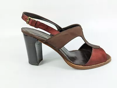 Jaime Mascaro Silky Fabric High Heel Shoes UK 4 EU 37 • £49.99