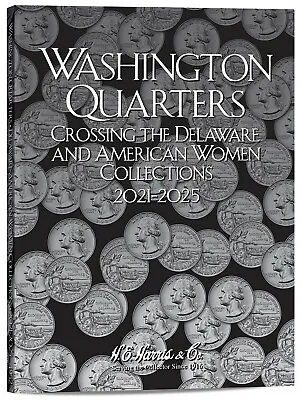 H E HARRIS #4952 Coin Folder American Women Quarter 2021-2025 P&D Book/Album • $4.39