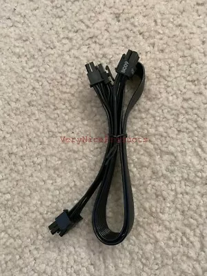 6 Pin To Dual 8 Pin (6Pin+2P) PCIE Modular Video VGA Card Power Supply PSU Cable • $10