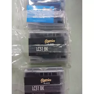 LC51C LC51BK Compatible For Brother DCP130c DCP330c MFC230C Ink Cartridge NEW Op • $15