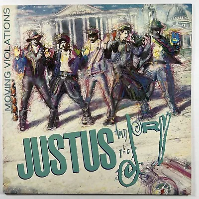 Justus And The Jury “Moving Violations” LP/12” Charlie Barbara (NM) 1988 • $43.56