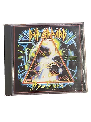 Def Leppard - Hysteria Early Pressing CD Pour Some Sugar On Me Love Bites • $13