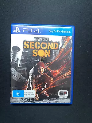 Playstation 4 - InFAMOUS Second Son - PAL • $10