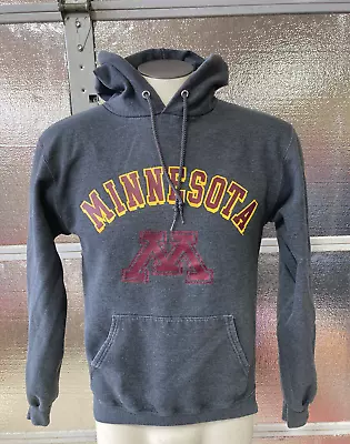 Minnesota Golden Gophers Hoodie - Mens Small - Pull Over Sweatshirt - Grey • $19.99