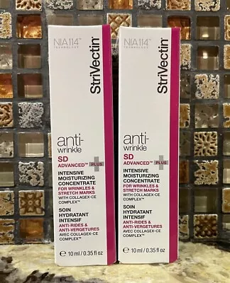 Bundle 2 StriVectin Anti-Wrinkle SD Advanced Intensive Moisturizer 0.35 Oz Each • $13.95