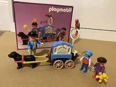 £50 • Buy Playmobil 5550 - Vintage Victorian Organ Grinder With Children. Boxed/Complete.