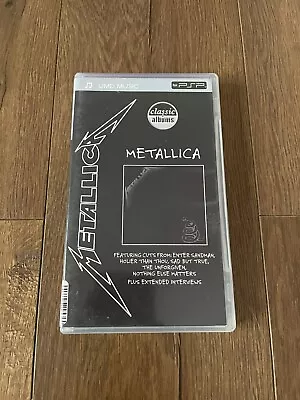 Metallica: Classic Album (UMD-Movie 2005) PSP Video The Black Album 🇺🇸  • $14.97