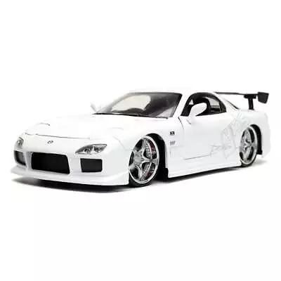 Fast And Furious 1993 Mazda RX-7 FD3S-Wide 1:24 Scale Hollywood Ride • $50.95