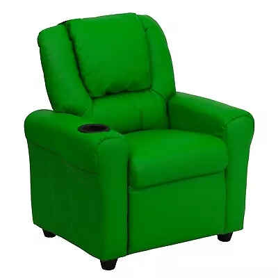 Flash Furniture Contemporary Vinyl Kids Recliner W/Cup Holder And Headrest. • $214.36