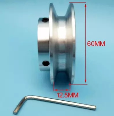 $24.50 • Buy 1pc OD60mm HOLE DIA17mm V-Groove Step Pulley For 1/2  V Rubber Belt - Select