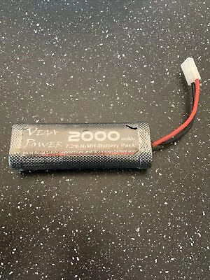 Rechargeable Battery 7.2V 2000mAh Battery Pack Vega Power NiMH Rc Battery • £14.99