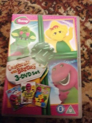 £0.99 • Buy Barney - Celebrate With Barney [triple Pack] DVD R2 UK 