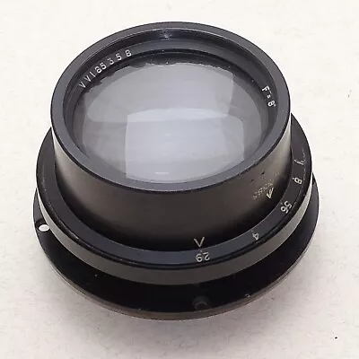 Dallmeyer Pentac 8  Inch F/2.9 Military Air Ministry Lens + Flange • £40.50