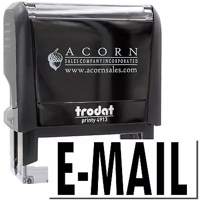 Large Self-Inking E Mail Stamp Size 7/8  Tall X 2-1/4  Wide • $23.95