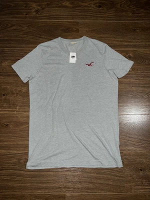 $29.95 • Buy Hollister Mens Grey Logo T-Shirt Size M BNWT